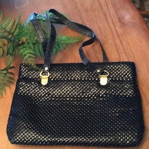 Metal Mesh bag with double straps